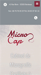 Mobile Screenshot of implant-capillaire-bordeaux.com